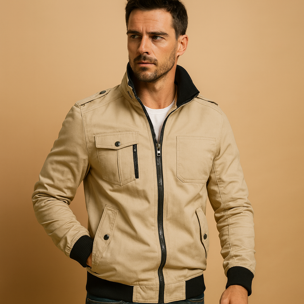 Tactical bomber jacket for men | Carter