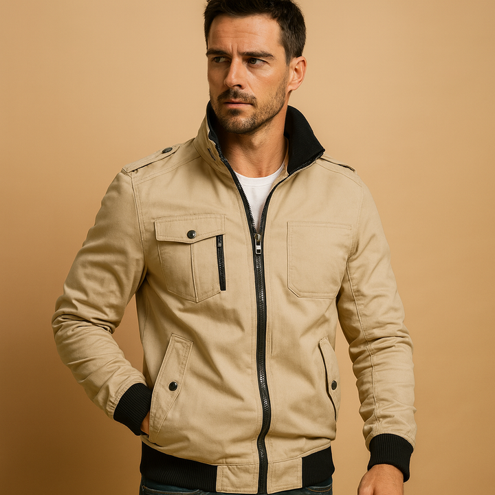 Tactical bomber jacket for men | Carter