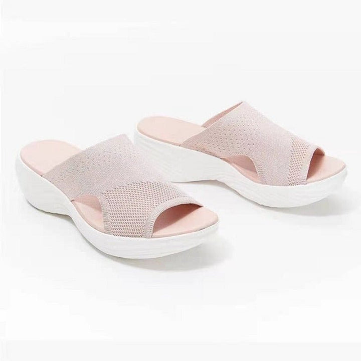 Bella - Stretch Slip-On Sandals