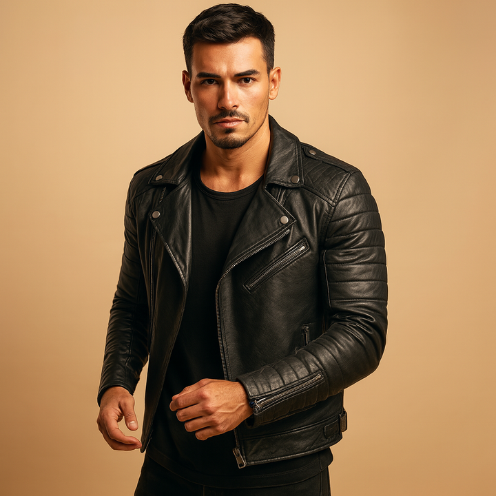 Waterproof biker jacket for men | Adrian