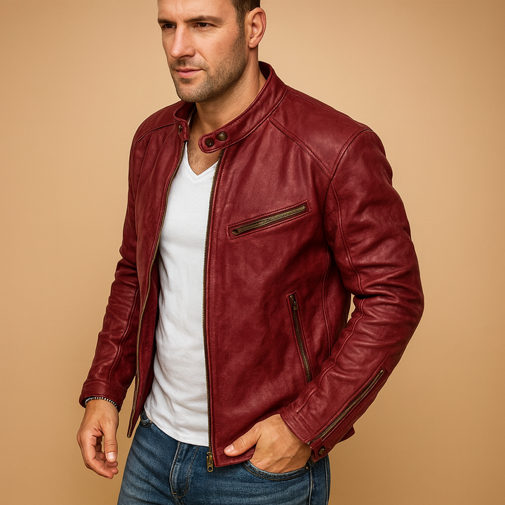Waterproof biker jacket for men | Adrian